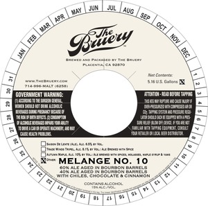 The Bruery Melange 10 August 2015