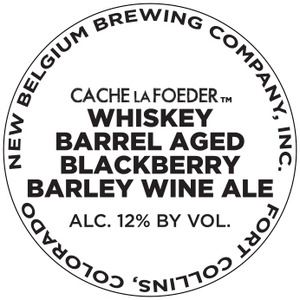 New Belgium Brewing Company, Inc. Whiskey Barrel Aged Blackberry Barley Wi