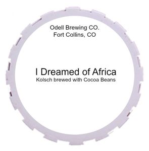 Odell Brewing Company I Dreamed Of Africa August 2015