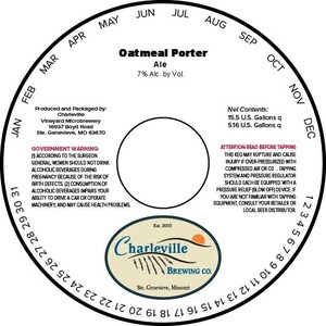 Charleville Oatmeal Porter