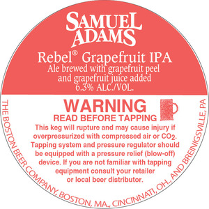 Samuel Adams Rebel Grapefruit IPA