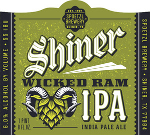 Shiner Wicked Ram August 2015