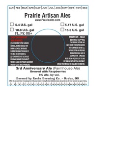 3rd Anniversary Ale 