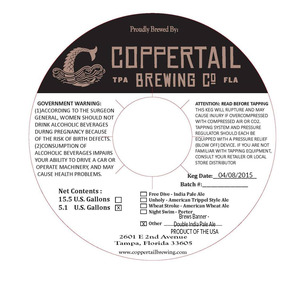 Coppertail Brewing Co. Brews Banner