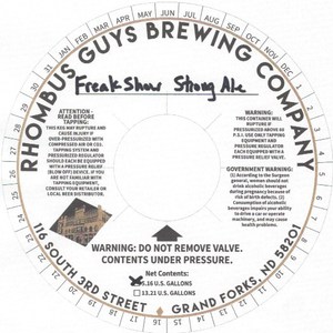 Freak Show Strong Ale