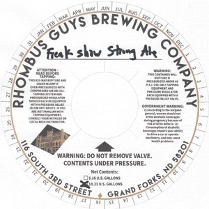 Freak Show Strong Ale