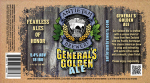 Generals Golden Ale August 2015