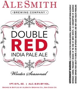 Alesmith Double Red India Pale Ale August 2015