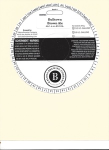 Bulltown Brown Ale 