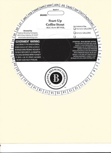 Start-up Coffee Stout August 2015