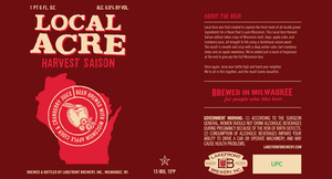 Lakefront Brewery Local Acre Harvest August 2015