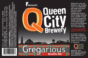 Queen City Gregarious Scotch Ale