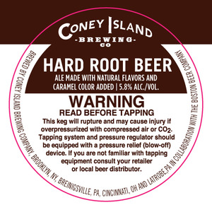 Coney Island Hard Root Beer September 2015