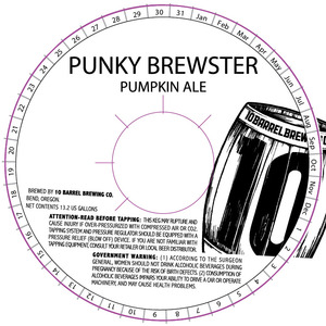 10 Barrel Brewing Co. Punky Brewster August 2015