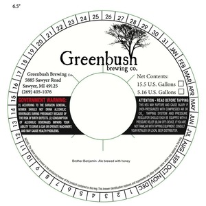 Greenbush Brewing Co. Brother Benjamin