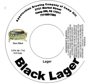 Appalachian Brewing Company Black Lager