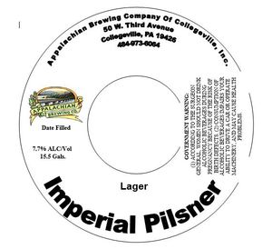 Appalachian Brewing Company Imperial Pilsner August 2015