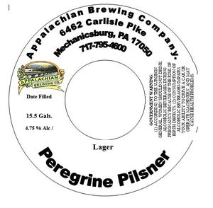 Appalachian Brewing Company Peregrine Pilsner