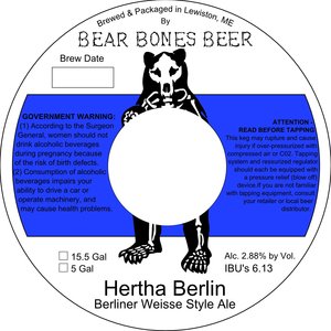 Bear Bones Beer 