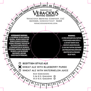 Veracious Brewing Company September 2015