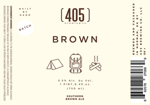 (405) Brewing Co. Brown September 2015