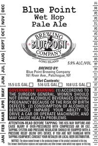 Blue Point Wet Hop Pale