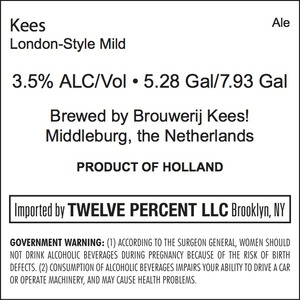 Kees London-style Mild