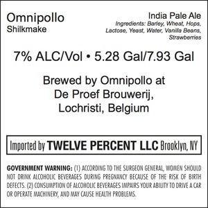 Omnipollo Shilkmake September 2015