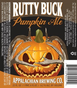 Appalachian Brewing Company, Inc. Rutty Buck Pumpkin Ale