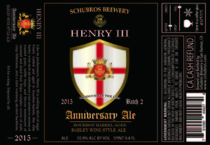 Henry Iii Barley Wine-style Ale 