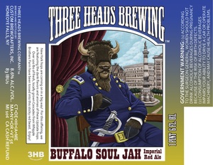 Three Heads Brewing Buffalo Soul Jah September 2015