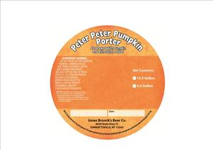 Peter Peter Pumpkin Porter 