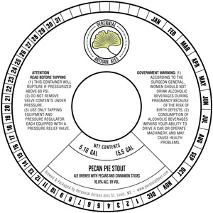 Perennial Artisan Ales Pecan Pie Stout September 2015