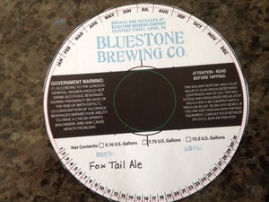 Fox Tail Ale September 2015