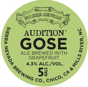 Sierra Nevada Audition Gose