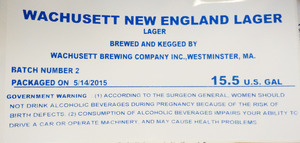 Wachusett New England Lager