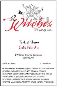 2 Witches Brewing Company Tank Of Shame