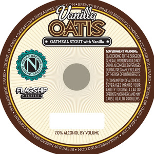 Ninkasi Brewing Company Vanilla Oatis