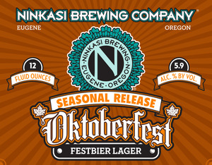 Ninkasi Brewing Company Oktoberfest