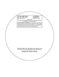 Nickel Brook Bolshevik Bastard Imperial Stout