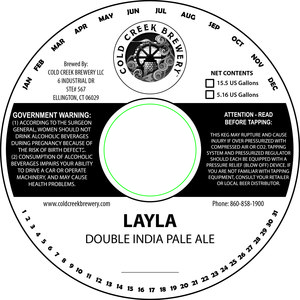 Cold Creek Brewery LLC Layla