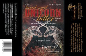 Greenbush Brewing Co. Barrel Aged Unicorn Killer