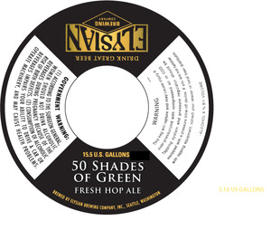 Elysian Brewing Company 50 Shades Of Green