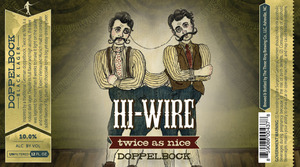 Hi-wire Brewing Twice As Nice Doppelbock