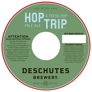 Deschutes Brewery Hop Trip September 2015