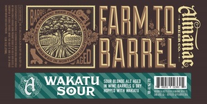 Almanac Beer Co. Wakatu Sour September 2015