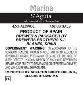 Brewers Brothers S'aguia September 2015