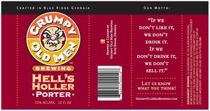 Grumpy Old Men Brewing Hell's Holler