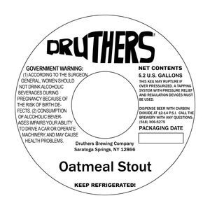 Druthers Oatmeal Stout