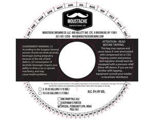 Moustache Brewing Co. February's IPA September 2015